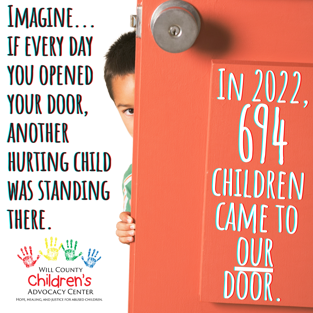 Imagine! If every day you opened your door, another hurting child was standing there. In 2022, 694 children came to OUR door.