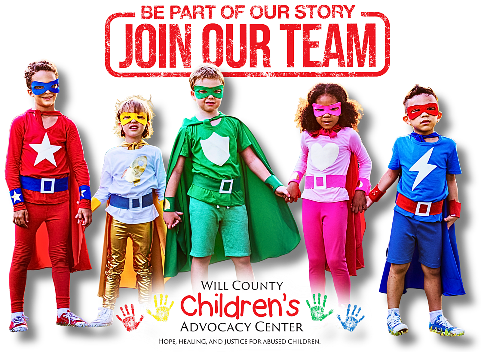 Join our dynamic culture of professionals who provide hope, healing, and justice for abused children! (6)