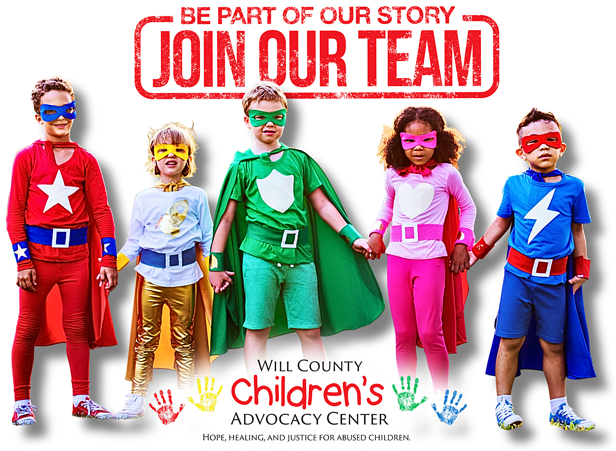 Join our dynamic culture of professionals who provide hope, healing, and justice for abused children! (6)